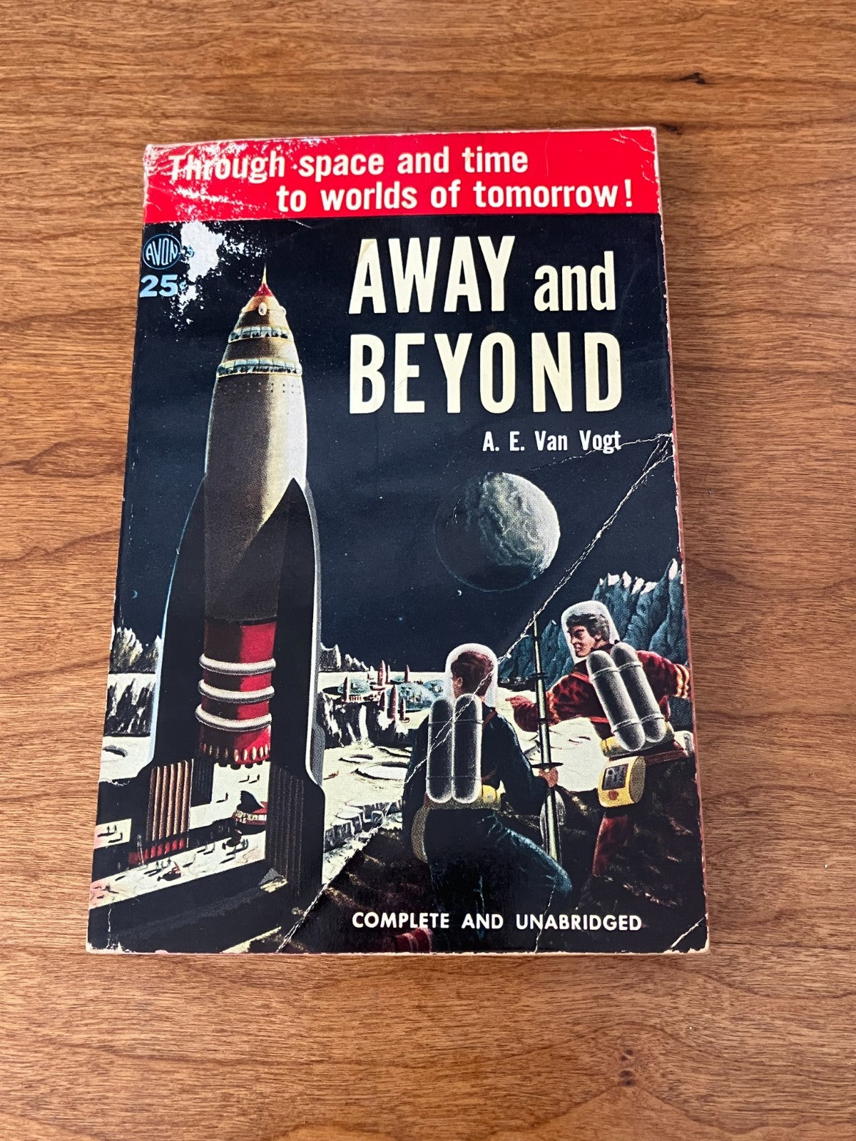 AWAY AND BEYOND by A.E. Van Vogt Avon