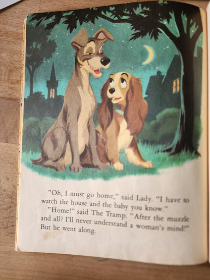 Walt Disney's Lady - A little golden book 29c