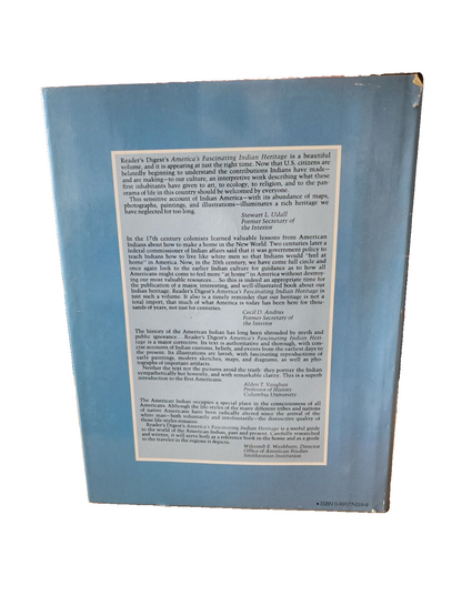 America's Fascinating Indian Heritage by Reader's Digest Editors 1986