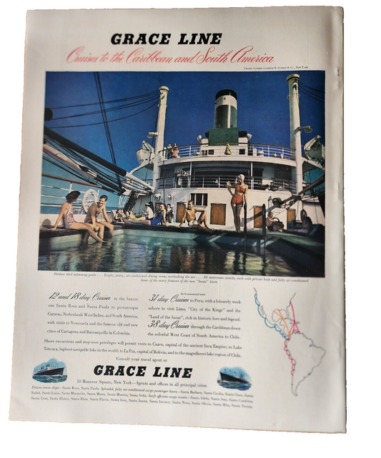 1947 MAY HOLIDAY MAGAZINE - DETROIT