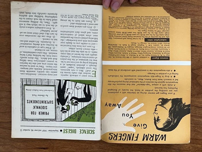 SCIENCE DIGEST Magazine - 1957