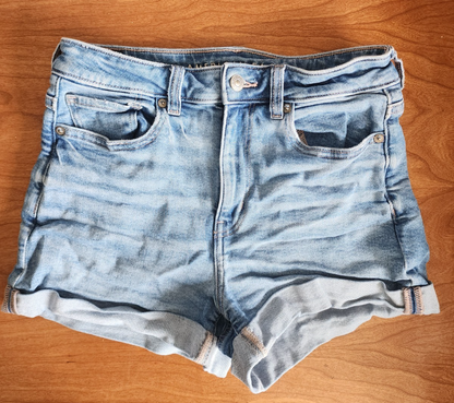 American Eagle Denim Mom Shorts - Size 4