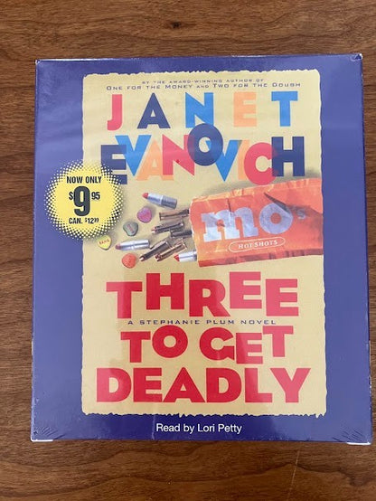 Janet Evanovich CD Audiobooks - lot of 4