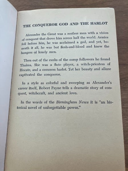 ACE Double-size Novel - Alexander and the Camp Follower by Robert Payne