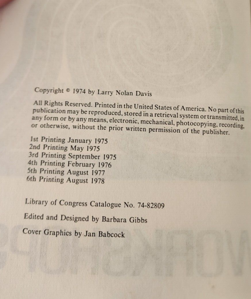 Planning · Conducting · Evaluating Workshops by Larry Nolan Davis 1976 Paperback