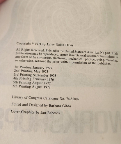 Planning · Conducting · Evaluating Workshops by Larry Nolan Davis 1976 Paperback