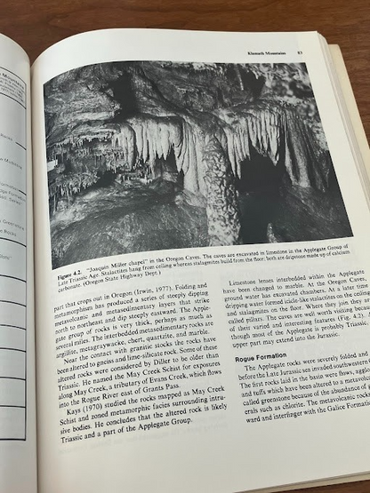 Of Geology Of Oregon 1964 By Ewart M Baldwin - 3rd Edition