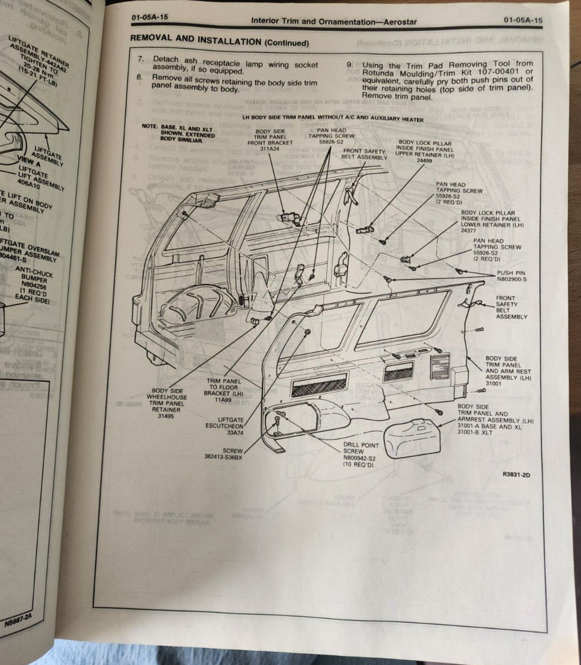 1989 Ford Compact Truck Factory Shop Service Repair Manual Set of 2