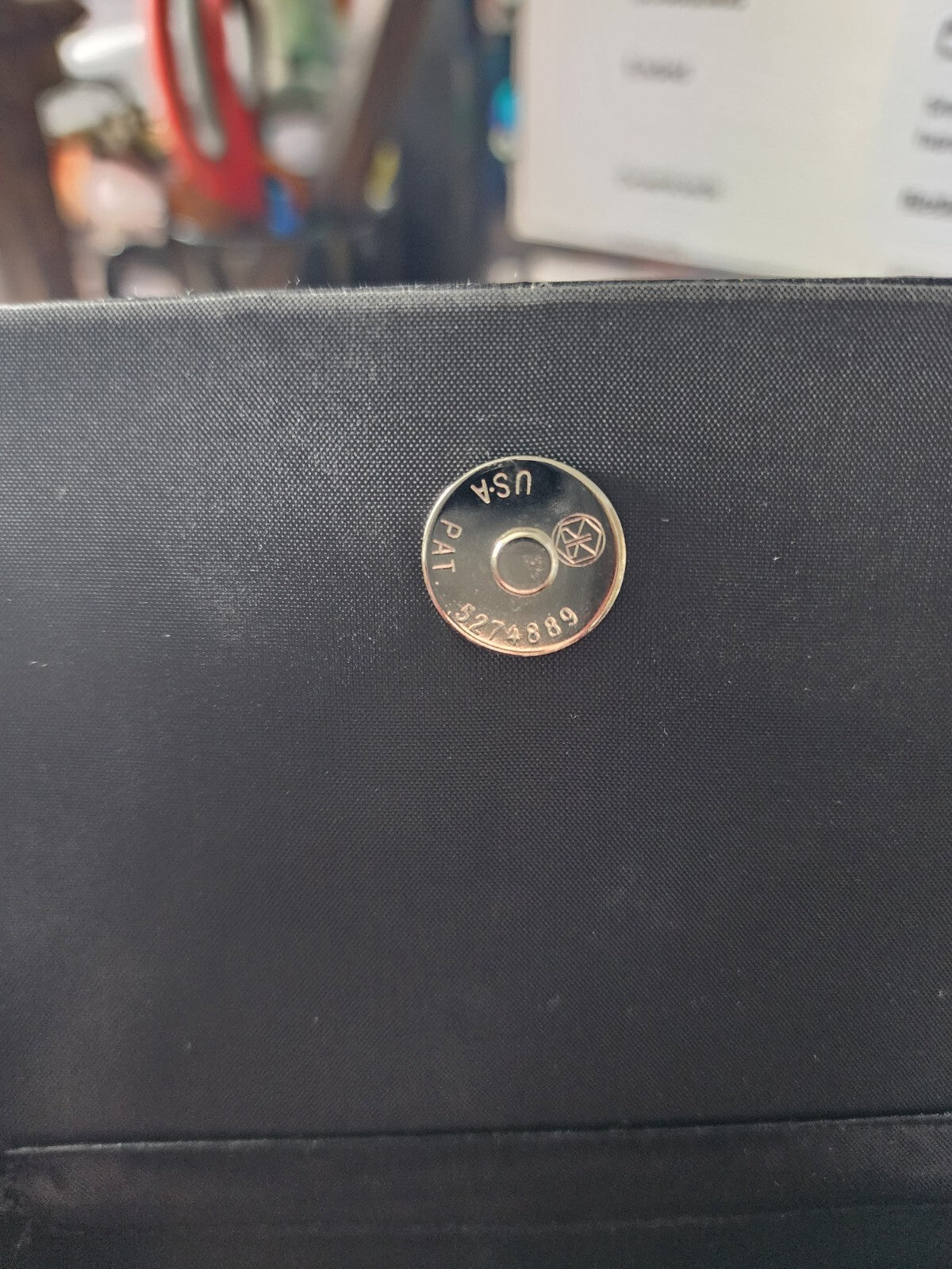 NWT Vintage Another Y&S Original Stunning Black Bag Satin