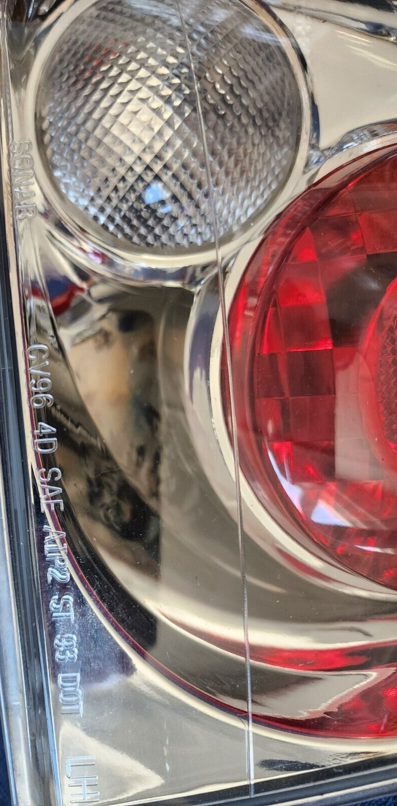 SONAR CV96 4D SAE AIP2 ST 93 DOT Honda Civic taillight