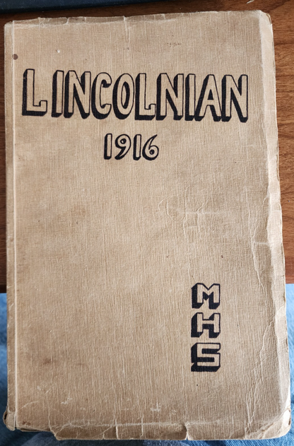 Oregon McMinnville High School Yearbook 1916 Lincolnian