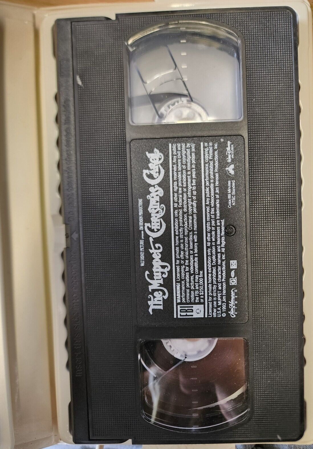 The Muppet Christmas Carol VHS