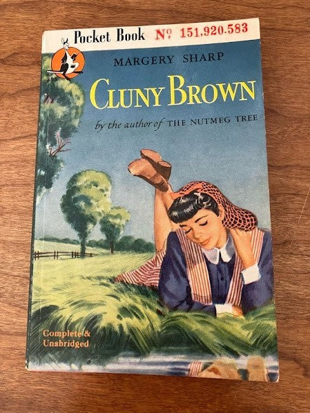 Vtg Pocket Book - CLUNY BROWN by Margery Sharp
