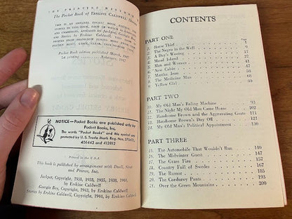 Vtg Paperbacks - lot of 3 - Erskine Caldwell