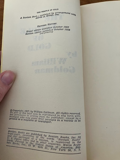 Vintage Paperbacks - Bantam Books - Lot Of 3