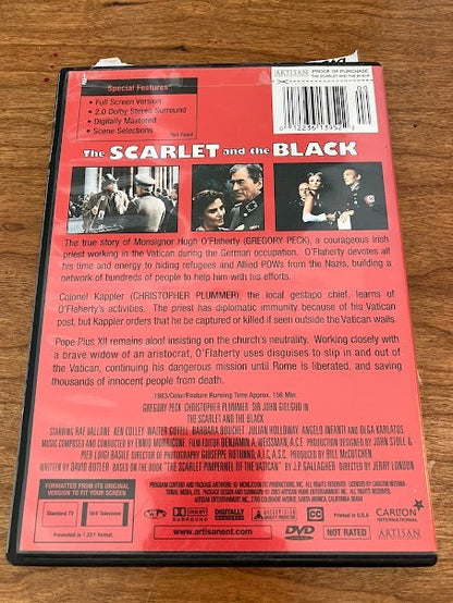 DVD - The Scarlet and the Black 1983