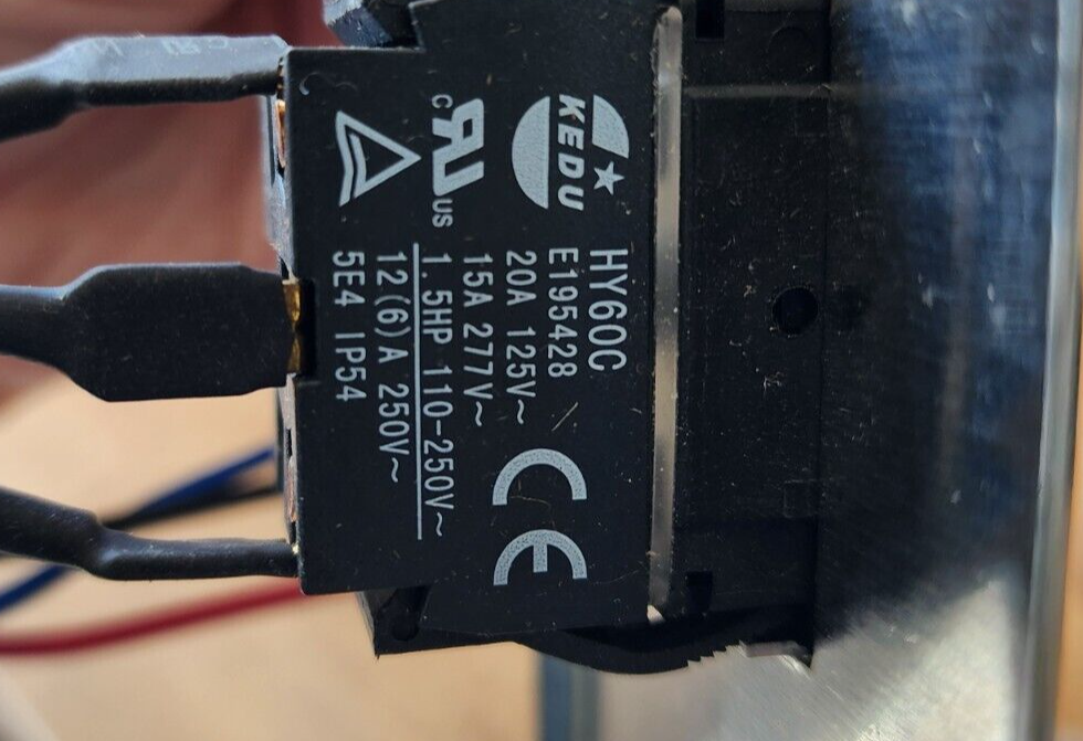 DRAPER SS-1R Switch 121001,  HY60C