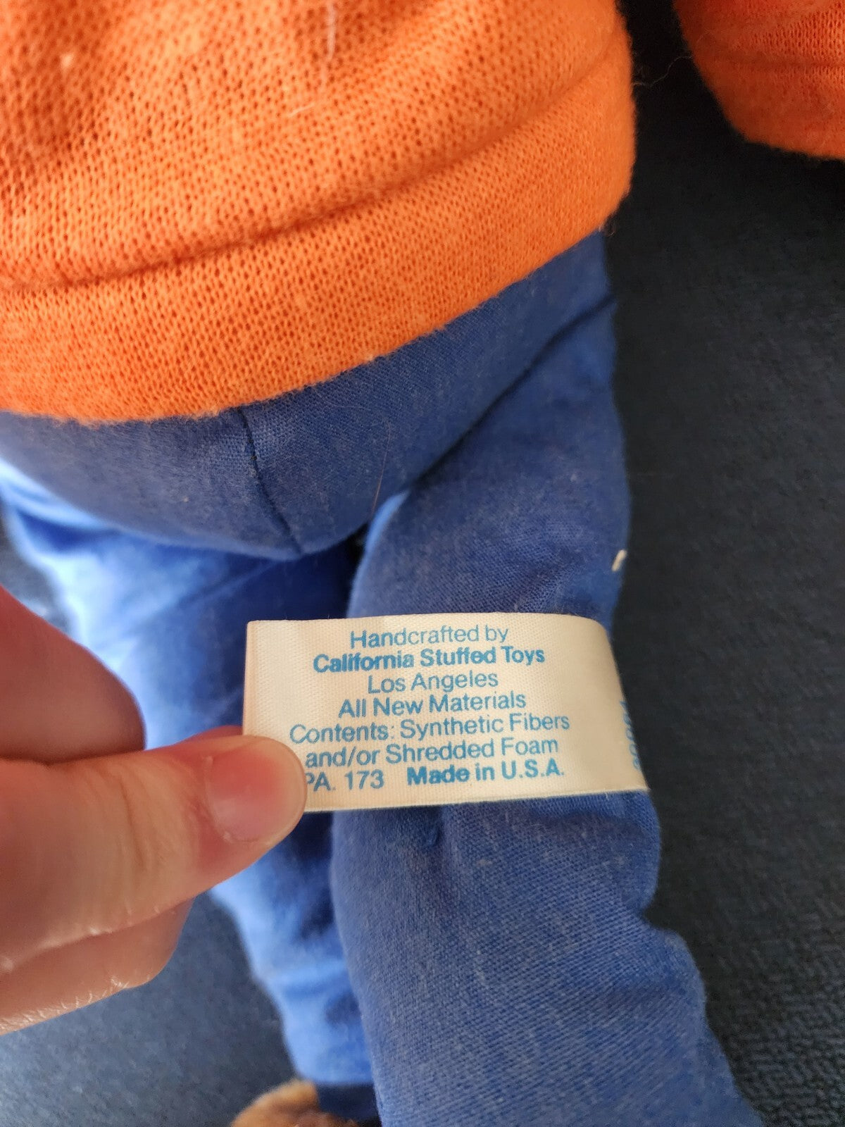 Vtg Goofy Walt Disney Characters Productions Plush Stuffed Toy