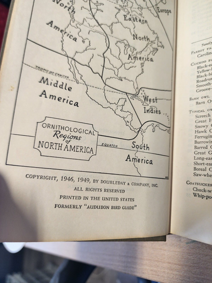 Audubon Land Bird Guide by Richard H. Pough HB - 1949
