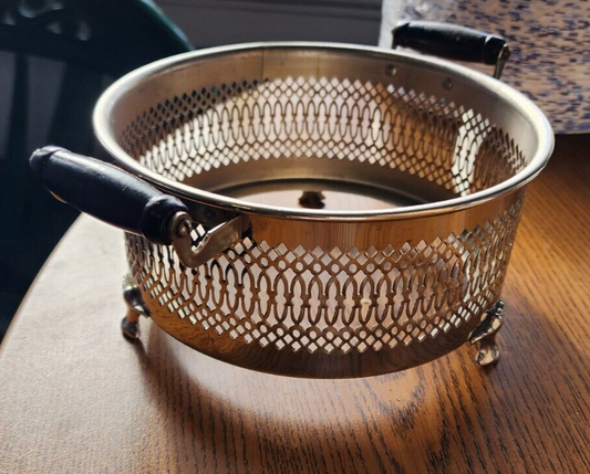 Replacement Metal Stand for vtg Small Round Oven Crock Pot 7"