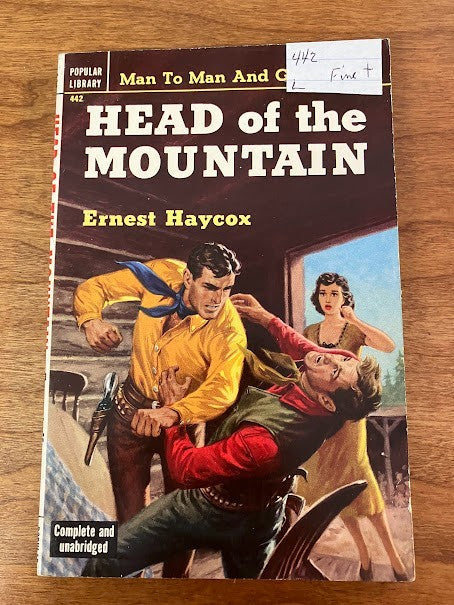 Vintage Paperbacks - Ernest Haycox - Popular Library - Lot Of 8