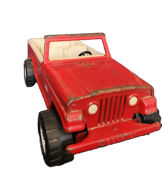 Tonka Toy red Jeep