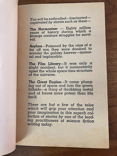 Vintage Paperback: Away and Beyond by A. E. Van Vogt