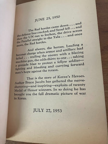 HEROES OF THE ARMY by Bruce Jacobs