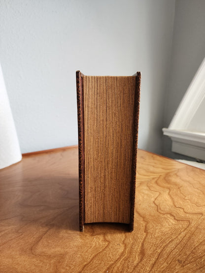 Hidden Compartment Faux Book Magnet Close Lined Secret Cache