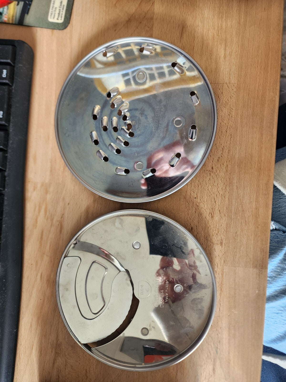 CUISINART DLC-8 DLC-10 Food Processor 2 DISCS DLC-844TX 4mm DLC-837TX