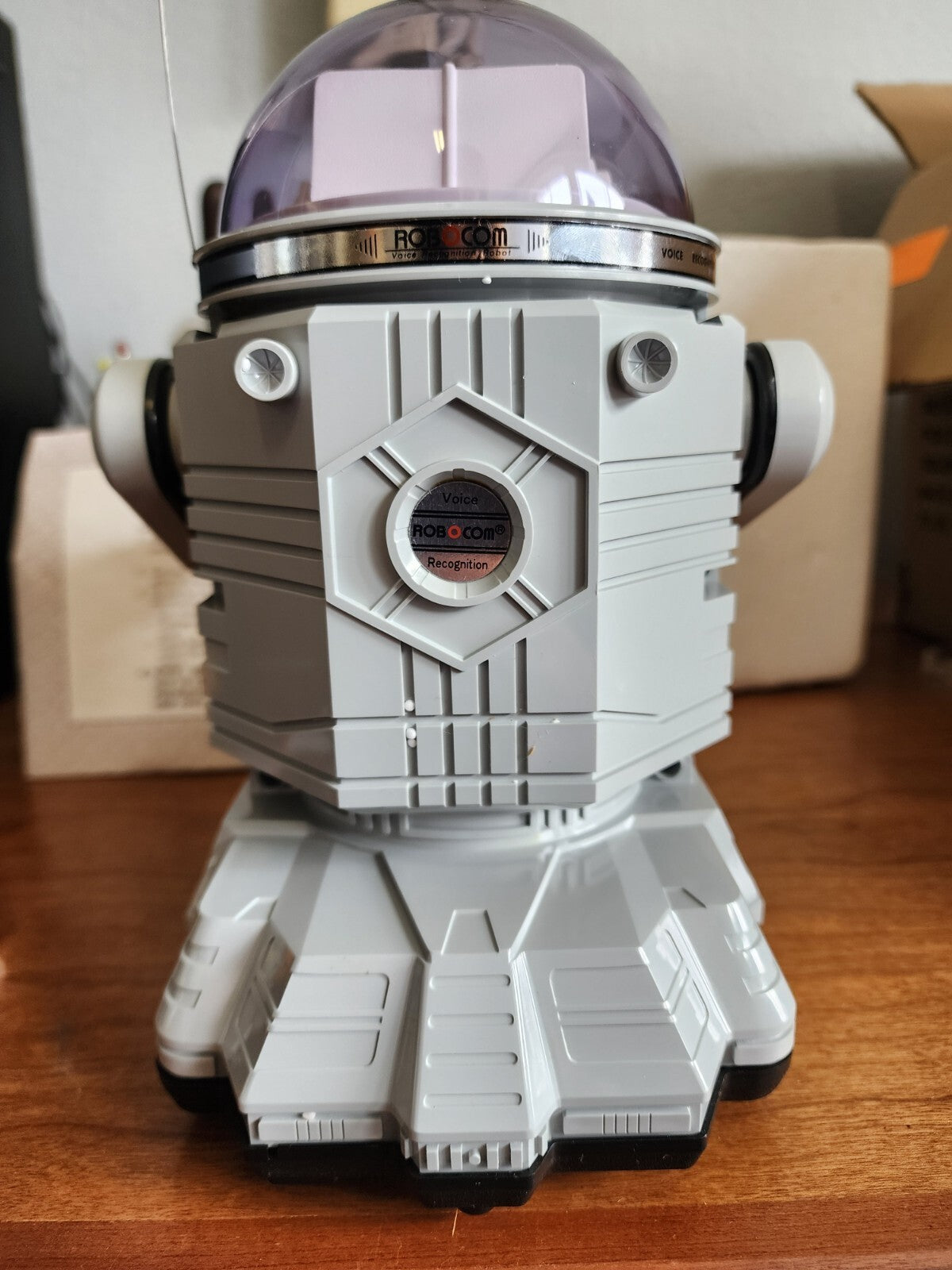 Vtg 1984 Battery Operated Robocom w/Voice Recognition