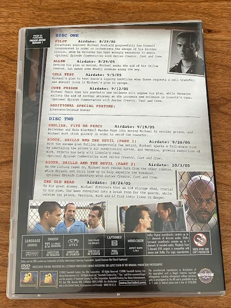 Prison Break: Season 1 - DVD