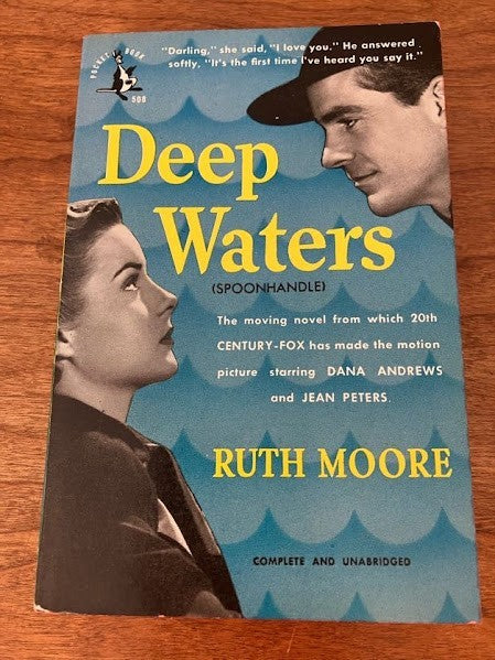 Vtg Pocketbook - Deep Waters (Spoonhandle) by Ruth Moore