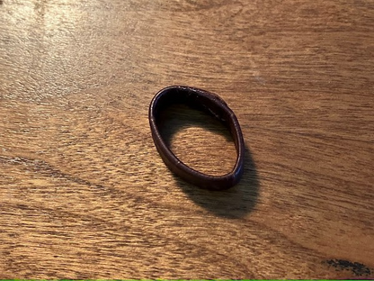 Hadley Roma Wristwatch Band: MS898 Brown 22MML - Genuine Leather