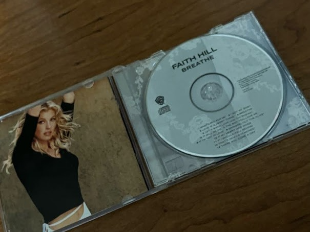 CDs (lot of 2) - Faith Hill: "Faith" & "Breathe"