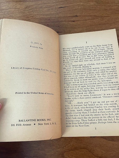 Vtg Paperback - Slave Ship by Frederik Pohl