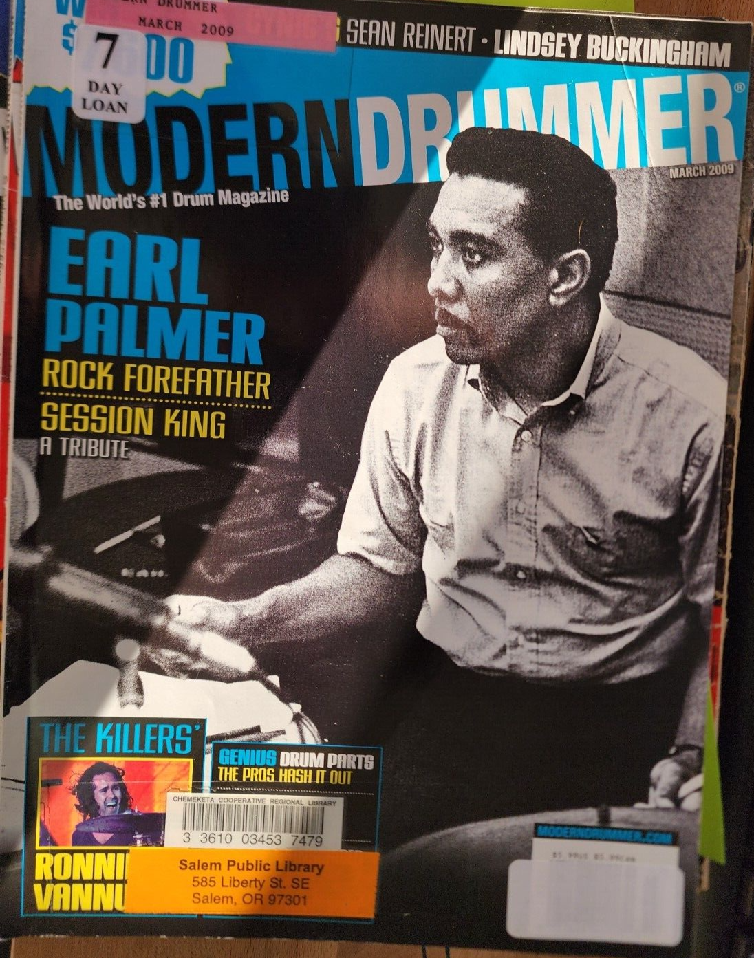 Lot of 4 Drummer Magazine from 2009 Mar, Oct, Nov, Dec