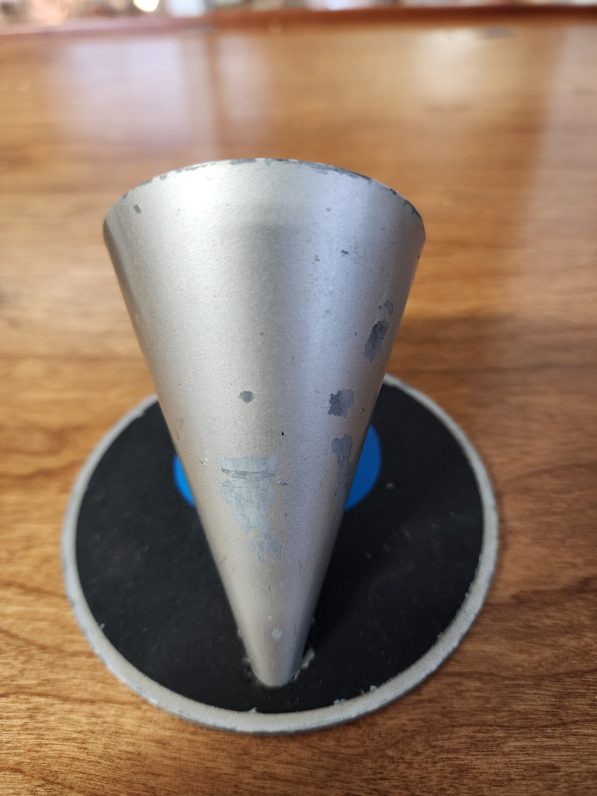 Vintage Honeywell QUALITY CAR CARE Desk Thermometer Pen Holder