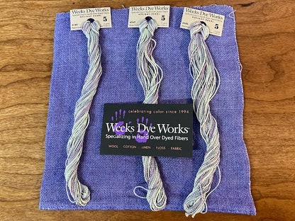 Weeks Dye Works - Linen Fabric and (3) Floss