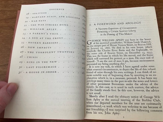 Vtg Pocket Book - THE LATE GEORGE APLEY John P Marquand