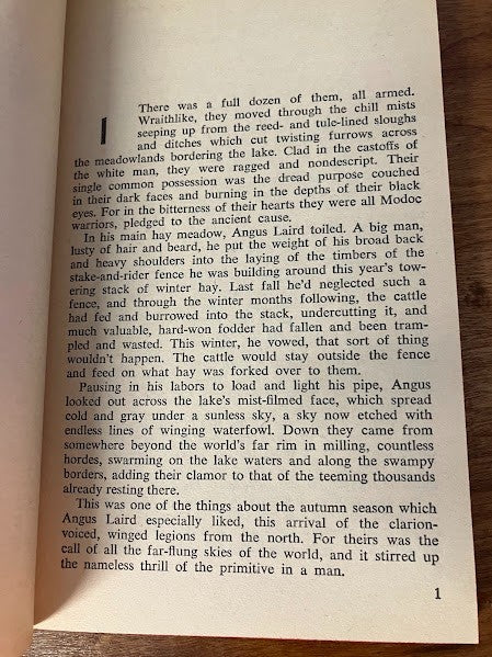 Bantam Books - L P Holmes - MODOC LAST SUNDOWN