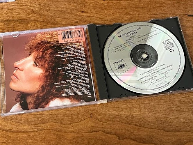 CDs - Barbra Streisand - (Lot of 2) Memories and Love Like Ours