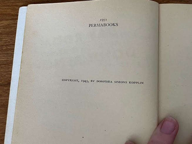 Something to Live By - Paperback By Dorothea S Kopplin