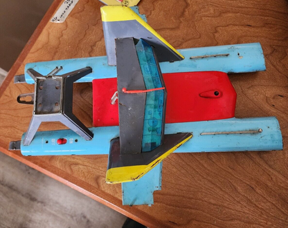 Bandai Tin Metal Arctic Explorer Sled Japan