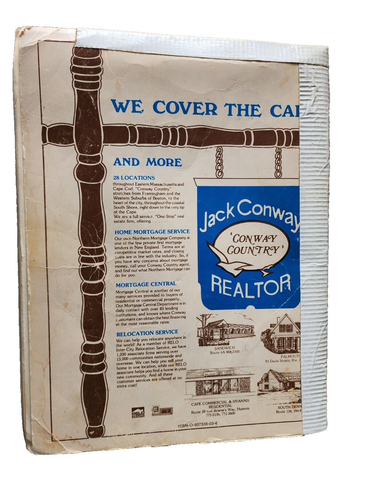 1984 Cape Cod Atlas and Guide Book including Martha's Vineyard & Nantucket