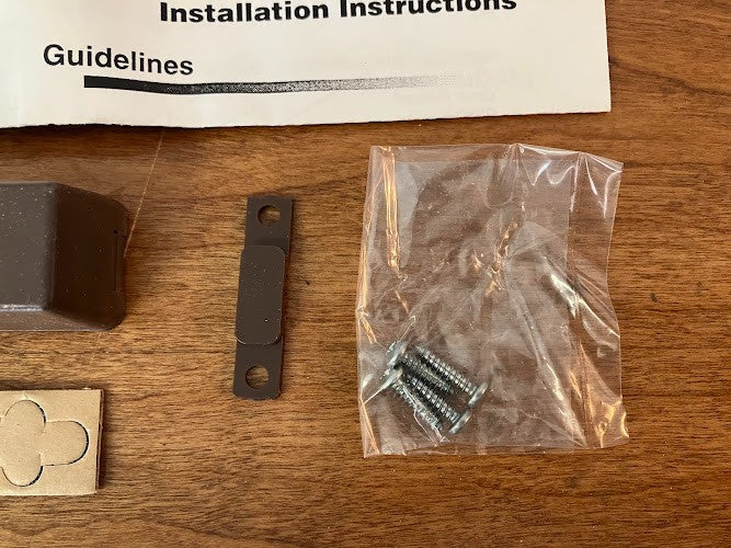 60-499-11-319.5 - Slimline Door/Window Sensor - Brown