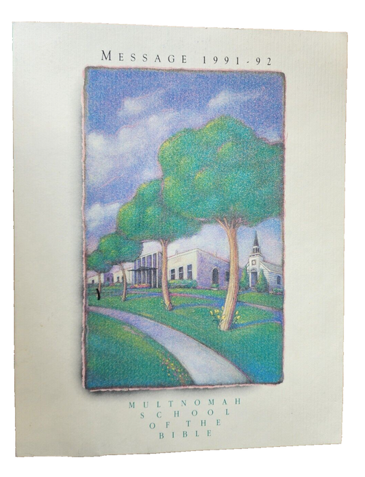 1991 Multnomah School Of The Bible Catalog Issue