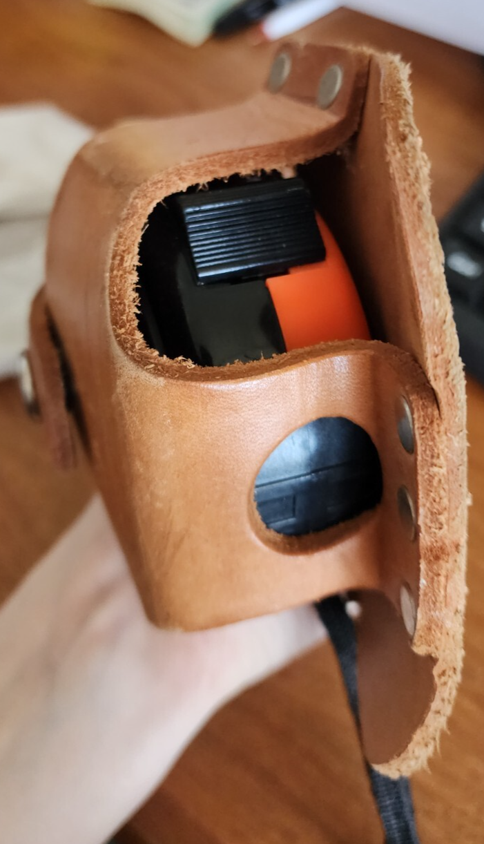 Vtg Custom LeatherCraft No. 464 Tool Pouch