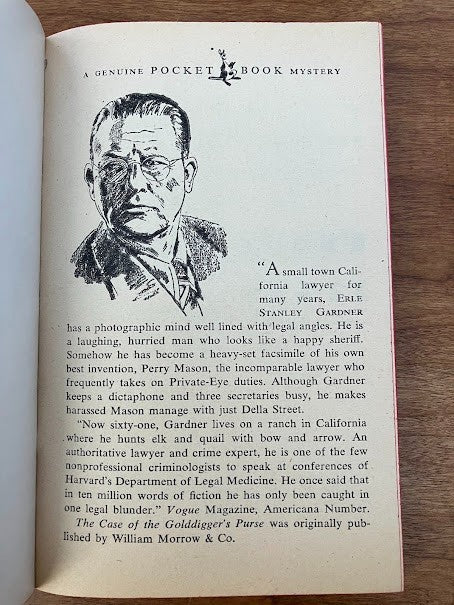 Vtg Paperbacks by Erle Stanley Gardner - lot of 3