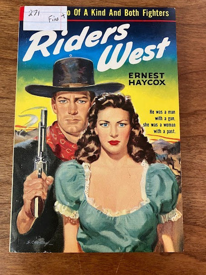 Vintage Paperbacks - Ernest Haycox - Popular Library - Lot Of 8